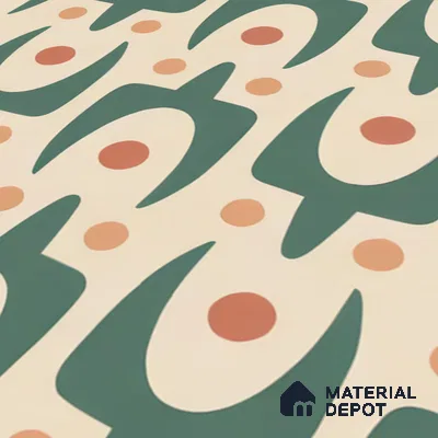 Moroccan Floor & Wall Tile TL 05092 Morissa Pale Olive 1 ft x 1 ft Ceramic Matte Finish - 9 mm | Suitable for Bathroom, Kitchen,  Balcony | Please Expect a Slight Variation of Pattern (Sample)