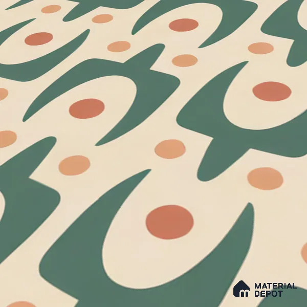 Moroccan Floor & Wall Tile TL 05092 Morissa Pale Olive 1 ft x 1 ft Ceramic Matte Finish - 9 mm | Suitable for Bathroom, Kitchen,  Balcony | Please Expect a Slight Variation of Pattern (Sample)