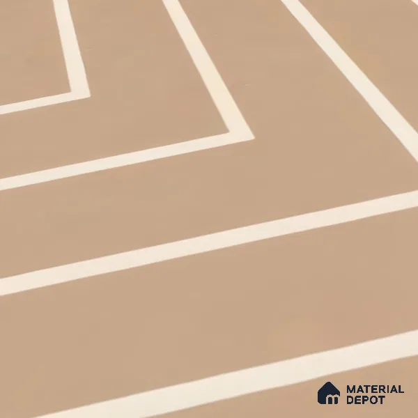 Moroccan Floor & Wall Tile TL 05049 Morissa Sahara Chevron 1 ft x 1 ft Ceramic Matte Finish - 7.5 mm | Suitable for Bathroom, Kitchen,  Balcony | Please Expect a Slight Variation of Pattern (Sample)