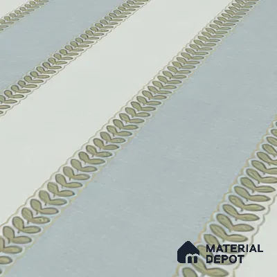 Moroccan Wall Tile TL 05070 Morissa Whitish Grey Channel 1 ft x 1 ft Ceramic Matte Finish - 8 mm | Suitable for Bathroom, Kitchen & Balcony | Please Expect a Slight Variation of Pattern (Sample)