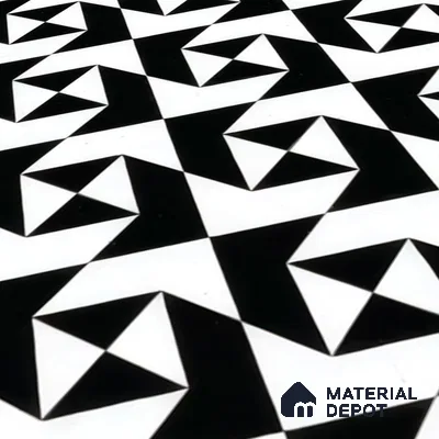 Moroccan Tile TL 05200 Zellige Starry Medina Multi Colour 1 ft x 1 ft Vitrified Matte Finish - 9 mm | Suitable for Kitchen, Bathroom, Balcony Floor & Wall | Please Expect a Slight Variation of Pattern (Sample)