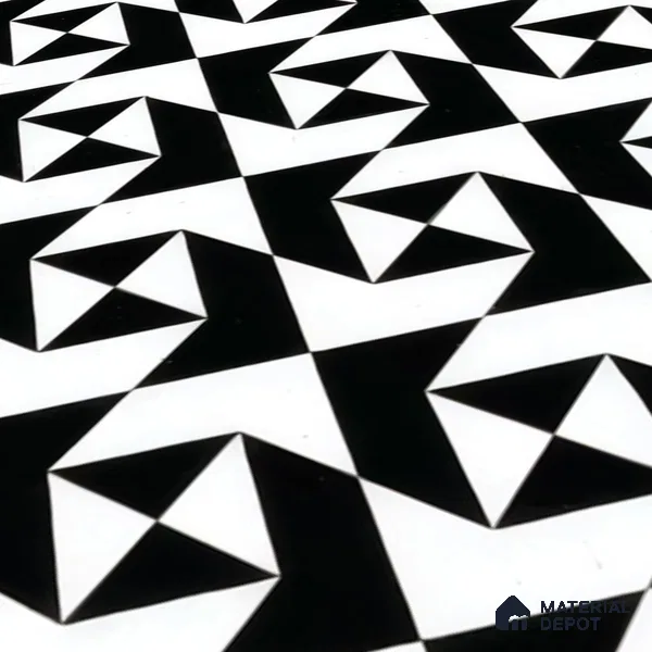 Moroccan Tile TL 05200 Zellige Starry Medina Multi Colour 1 ft x 1 ft Vitrified Matte Finish - 9 mm | Suitable for Kitchen, Bathroom, Balcony Floor & Wall | Please Expect a Slight Variation of Pattern (Sample)