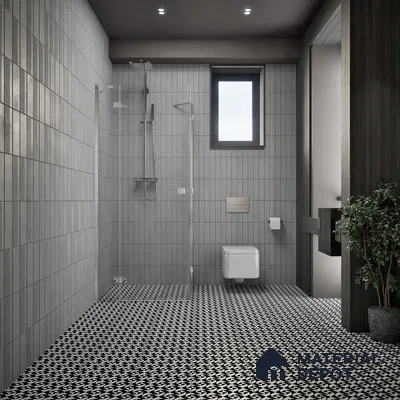 Moroccan Tile TL 05200 Zellige Starry Medina Multi Colour 1 ft x 1 ft Vitrified Matte Finish - 9 mm | Suitable for Kitchen, Bathroom, Balcony Floor & Wall | Please Expect a Slight Variation of Pattern (Sample)