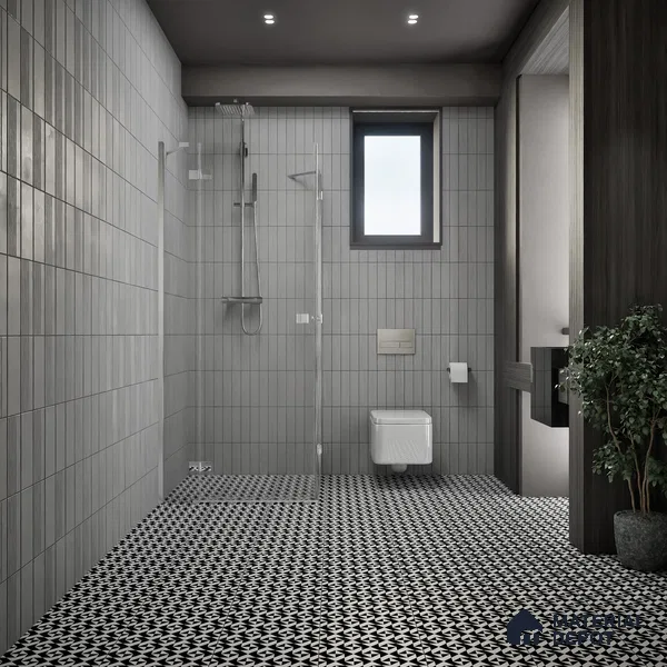 Moroccan Tile TL 05200 Zellige Starry Medina Multi Colour 1 ft x 1 ft Vitrified Matte Finish - 9 mm | Suitable for Kitchen, Bathroom, Balcony Floor & Wall | Please Expect a Slight Variation of Pattern (Sample)
