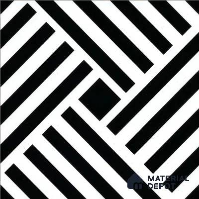 Moroccan Tile TL 05207 Zellige Pixel Black Multi Colour 1 ft x 1 ft Vitrified Matte Finish - 9 mm | Suitable for Kitchen, Bathroom, Balcony Floor & Wall | Please Expect a Slight Variation of Pattern (Sample)