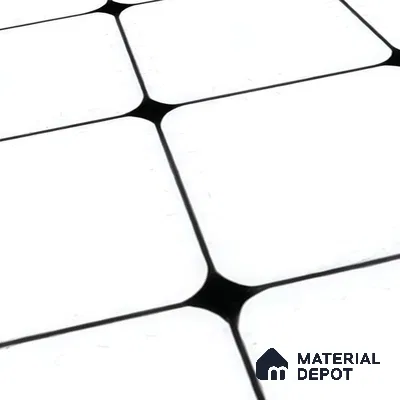 Moroccan Tile TL 05210 Zellige Weaved Web Multi Colour 1 ft x 1 ft Vitrified Matte Finish - 9 mm | Suitable for Kitchen, Bathroom, Balcony Floor & Wall | Please Expect a Slight Variation of Pattern (Sample)