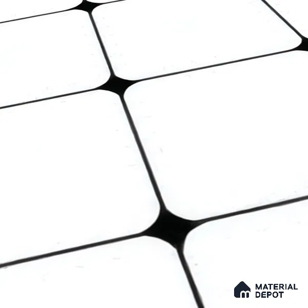 Moroccan Tile TL 05210 Zellige Weaved Web Multi Colour 1 ft x 1 ft Vitrified Matte Finish - 9 mm | Suitable for Kitchen, Bathroom, Balcony Floor & Wall | Please Expect a Slight Variation of Pattern (Sample)