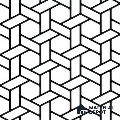 Moroccan Tile TL 05211 Zellige Penrose Passion Multi Colour 1 ft x 1 ft Vitrified Matte Finish - 9 mm | Suitable for Kitchen, Bathroom, Balcony Floor & Wall | Please Expect a Slight Variation of Pattern (Sample)