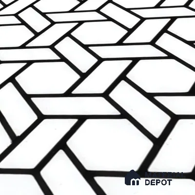 Moroccan Tile TL 05211 Zellige Penrose Passion Multi Colour 1 ft x 1 ft Vitrified Matte Finish - 9 mm | Suitable for Kitchen, Bathroom, Balcony Floor & Wall | Please Expect a Slight Variation of Pattern (Sample)