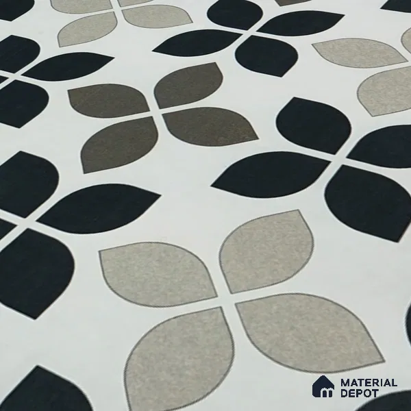 Moroccan Tile TL 05219 B Zellige Monochrome Blossom Multi Colour 1 ft x 1 ft Vitrified Matte Finish - 9 mm | Suitable for Kitchen, Bathroom, Balcony Floor & Wall | Please Expect a Slight Variation of Pattern (Sample)
