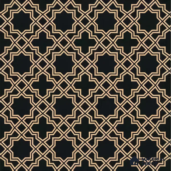 Moroccan Tile TL 05213 Zellige Vibrant Honeycomb Multi Colour 1 ft x 1 ft Vitrified Matte Finish - 9 mm | Suitable for Kitchen, Bathroom, Balcony Floor & Wall | Please Expect a Slight Variation of Pattern (Sample)