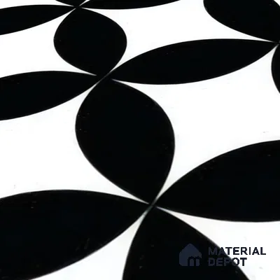 Moroccan Tile TL 05215 Zellige Ebony Oasis Multi Colour 1 ft x 1 ft Vitrified Matte Finish - 9 mm | Suitable for Kitchen, Bathroom, Balcony Floor & Wall | Please Expect a Slight Variation of Pattern (Sample)