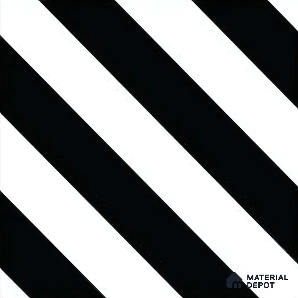 Moroccan Wall & Floor Tile TL 05187 Zellige Linear Zebra Multi Colour 1 ft x 1 ft Porcelain Matte Finish - 9 mm | Suitable for Kitchen, Bathroom, Entryway | Please Expect a Slight Variation of Pattern