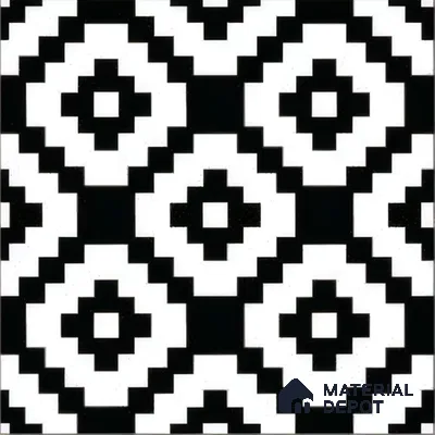 Moroccan Tile TL 05188 Zellige Medina Mystique Multi Colour 1 ft x 1 ft Vitrified Matte Finish - 9 mm | Suitable for Kitchen, Bathroom, Balcony Floor & Wall | Please Expect a Slight Variation of Pattern