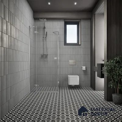 Moroccan Tile TL 05188 Zellige Medina Mystique Multi Colour 1 ft x 1 ft Vitrified Matte Finish - 9 mm | Suitable for Kitchen, Bathroom, Balcony Floor & Wall | Please Expect a Slight Variation of Pattern