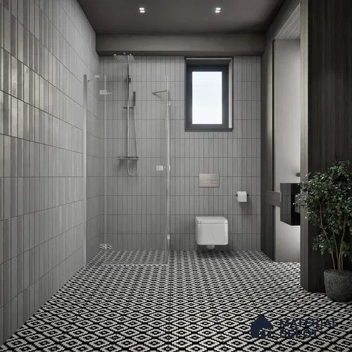 Moroccan Wall & Floor Tile TL 05188 Zellige Medina Mystique Multi Colour 1 ft x 1 ft Porcelain Matte Finish - 9 mm | Suitable for Kitchen, Bathroom, Entryway | Please Expect a Slight Variation of Pattern