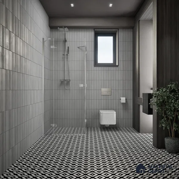 Moroccan Tile TL 05188 Zellige Medina Mystique Multi Colour 1 ft x 1 ft Vitrified Matte Finish - 9 mm | Suitable for Kitchen, Bathroom, Balcony Floor & Wall | Please Expect a Slight Variation of Pattern