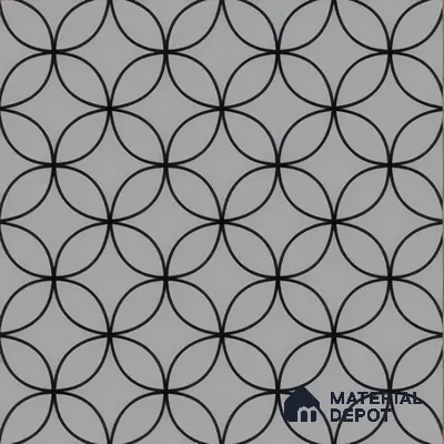 Moroccan Tile TL 05192 C Zellige Grey Olympia Multi Colour 1 ft x 1 ft Vitrified Matte Finish - 9 mm | Suitable for Kitchen, Bathroom, Balcony Floor & Wall | Please Expect a Slight Variation of Pattern