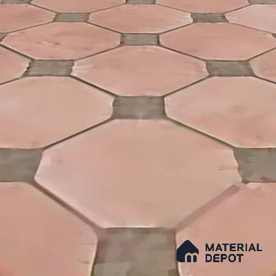 Moroccan Wall & Floor Tile TL 06076 B Hazel Mosaic 200 x 200 mm Vitrified Glue Matte Finish - 9 mm | Ideal For Living Room, Bathroom, Kitchen | 2 mm Spacer is Mandatory | Please Expect a Slight Variation of Pattern