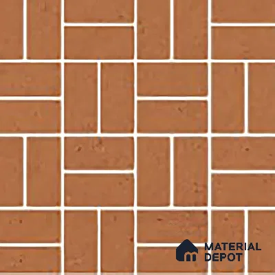 Moroccan Wall & Floor Tile TL 06078 Motif Brown 200 x 200 mm Vitrified Glue Matte Finish - 9 mm | Suitable For Kitchen, Bathroom, Balcony | 2 mm Spacer is Mandatory | Please Expect a Slight Variation of Pattern