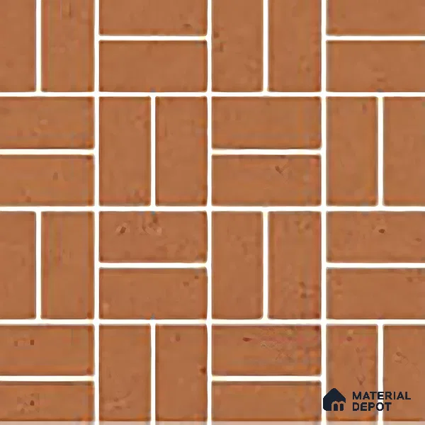 Moroccan Wall & Floor Tile TL 06078 Motif Brown 200 x 200 mm Vitrified Glue Matte Finish - 9 mm | Suitable For Kitchen, Bathroom, Balcony | 2 mm Spacer is Mandatory | Please Expect a Slight Variation of Pattern