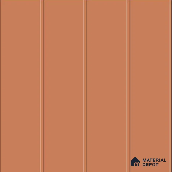 Subway Floor & Wall Tile TL 05981 C Strap Brown Punch 200 x 200 mm Full Body Vitrified Punch Matte Finish - 9 mm | Ideal For Bathroom, Kitchen, Dining Areas | 2 mm Spacer is Mandatory | Please Expect a Slight Variation of Pattern (Sample)