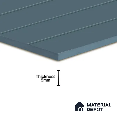 Subway Floor & Wall Tile TL 05982 C Strap Slate Blue Punch 200 x 200 mm Full Body Vitrified Punch Matte Finish - 9 mm | Ideal For Bathroom, Kitchen, Dining Areas | 2 mm Spacer is Mandatory | Please Expect a Slight Variation of Pattern (Sample)