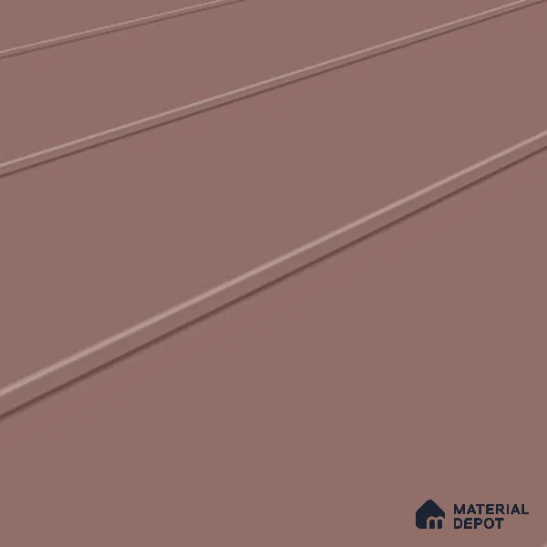 Subway Floor & Wall Tile TL 05983 C Strap Cranberry Punch 200 x 200 mm Full Body Vitrified Punch Matte Finish - 9 mm | Ideal For Bathroom, Kitchen, Dining Areas | 2 mm Spacer is Mandatory | Please Expect a Slight Variation of Pattern (Sample)