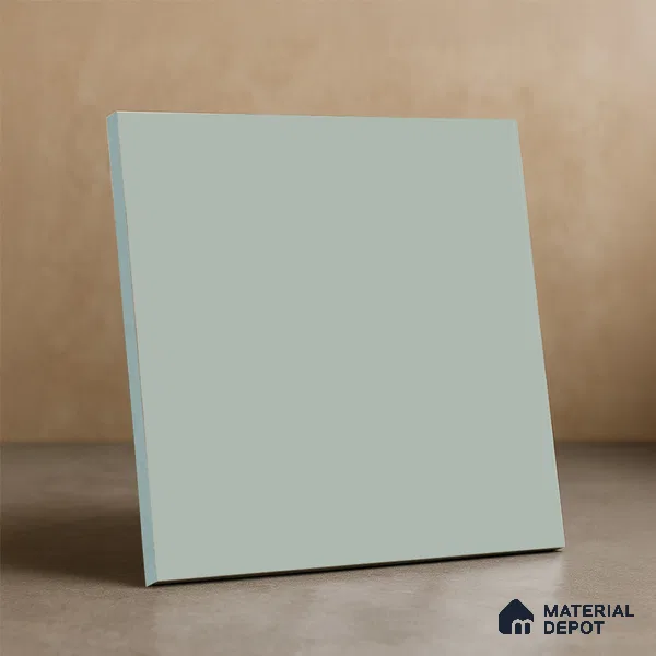 Subway Floor & Wall Tile TL 05984 B Plain Sky 200 x 200 mm Full Body Vitrified Matte Finish - 9 mm | Ideal For Bathroom, Kitchen, Dining Areas | 2 mm Spacer is Mandatory | Please Expect a Slight Variation of Pattern