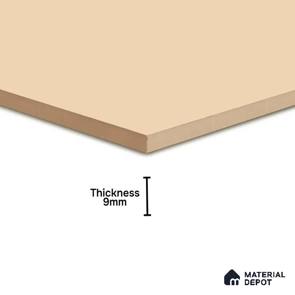 Subway Floor & Wall Tile TL 05985 B Plain Ochre 200 x 200 mm Full Body Vitrified Matte Finish - 9 mm | Ideal For Bathroom, Kitchen, Dining Areas | 2 mm Spacer is Mandatory | Please Expect a Slight Variation of Pattern (Sample)