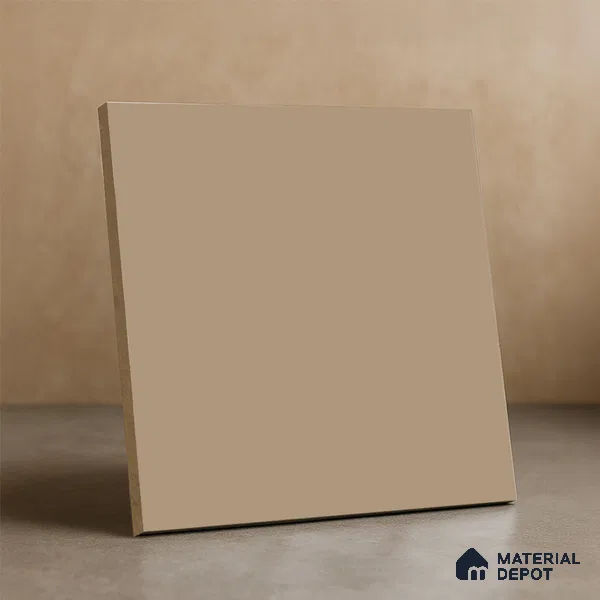 Subway Floor & Wall Tile TL 05986 B Plain Linen 200 x 200 mm Full Body Vitrified Matte Finish - 9 mm | Ideal For Bathroom, Kitchen, Dining Areas | 2 mm Spacer is Mandatory | Please Expect a Slight Variation of Pattern (Sample)