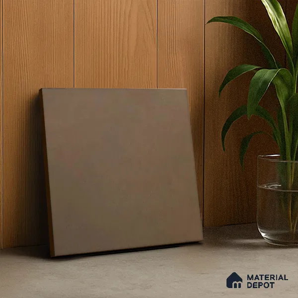 Plain Wall Tile TL 05643 B Tangier Gilded Base 6 x 6 inch Ceramic Matte Finish - 9 mm | Suitable for Living Room, Bathroom, Kitchen & Backsplash