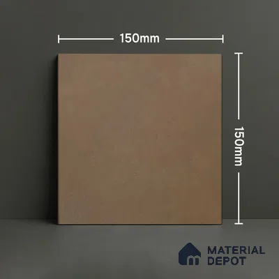Plain Wall Tile TL 05643 B Tangier Gilded Base 6 x 6 inch Ceramic Matte Finish - 9 mm | Suitable for Living Room, Bathroom, Kitchen & Backsplash