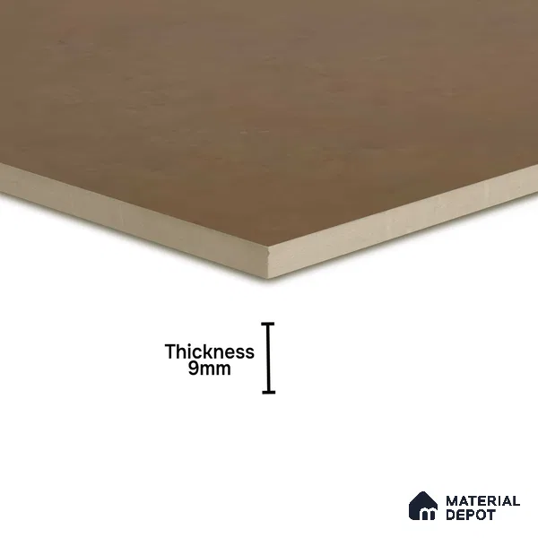 Plain Wall Tile TL 05643 B Tangier Gilded Base 6 x 6 inch Ceramic Matte Finish - 9 mm | Suitable for Living Room, Bathroom, Kitchen & Backsplash