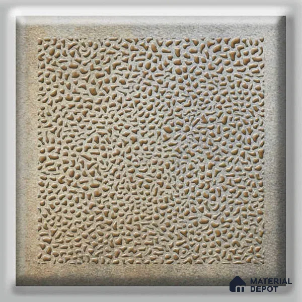 Moroccan Wall Tile TL 05638 Tangier Prime Pebble 6 x 6 inch Ceramic Matte Finish - 9 mm | 4 Random Faces | Suitable for Living Room, Bathroom, Kitchen & Backsplash