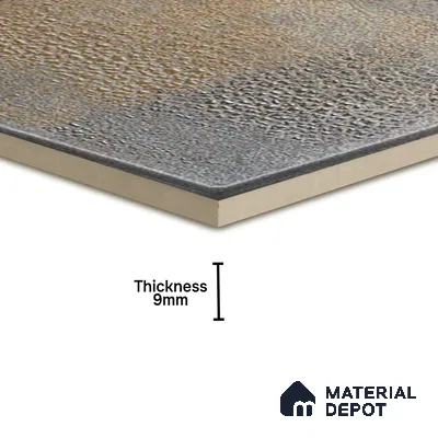 Moroccan Wall Tile TL 05638 Tangier Prime Pebble 6 x 6 inch Ceramic Matte Finish - 9 mm | 4 Random Faces | Suitable for Living Room, Bathroom, Kitchen & Backsplash