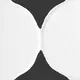 Moroccan Wall Tile TL 05642 Tangier White Wave 6 x 6 inch Ceramic Matte Finish - 9 mm | 5 Random Faces | Suitable for Living Room, Bathroom,Kitchen & Backsplash Image 01