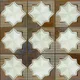 Moroccan Wall & Floor Tile TL 06352 B Shimmerix 12 inch x 12 inch Ceramic Matte Finish - 9.5 mm | Suitable for Bathroom, Kitchen, Basin Area | Please Expect a Slight Variation of Pattern | Image 03