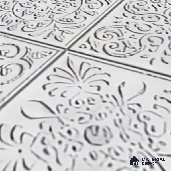 Moroccan Wall Tile TL 06334 B Primora 12 inch x 12 inch Ceramic Matte Finish - 9.5 mm | Suitable for Accent/Feature Walls, Bathroom, Kitchen, Dining Area | Please Expect a Slight Variation of Pattern