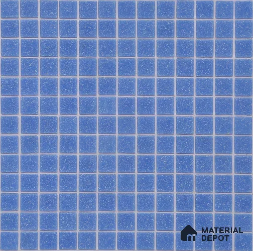 Mosaic Floor & Wall Tile TL 10706 B | 327 x 327 mm (Chip Size 20x20 mm) Glossy Finish Glass Tile - 4 mm | Suitable For Outdoor, Swimming Pool Area