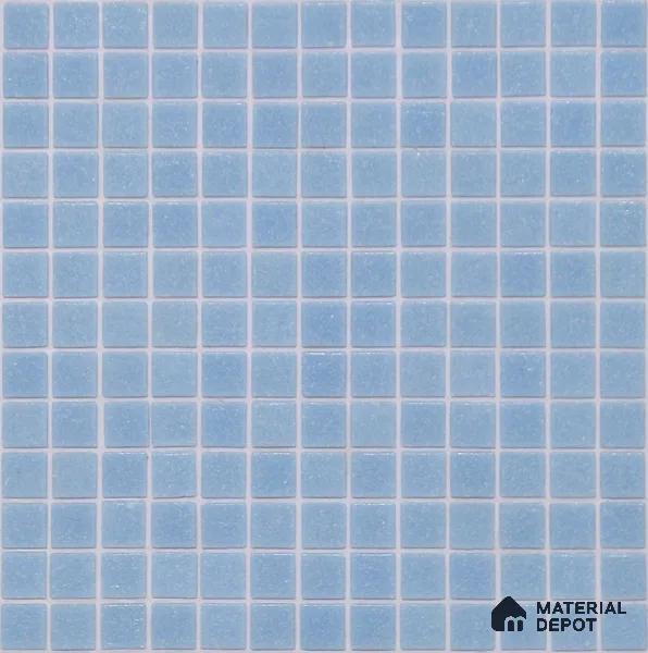 Mosaic Floor & Wall Tile TL 10706 | 327 x 327 mm (Chip Size 20x20 mm) Glossy Finish Glass Tile - 4 mm | Suitable For Outdoor, Swimming Pool Area