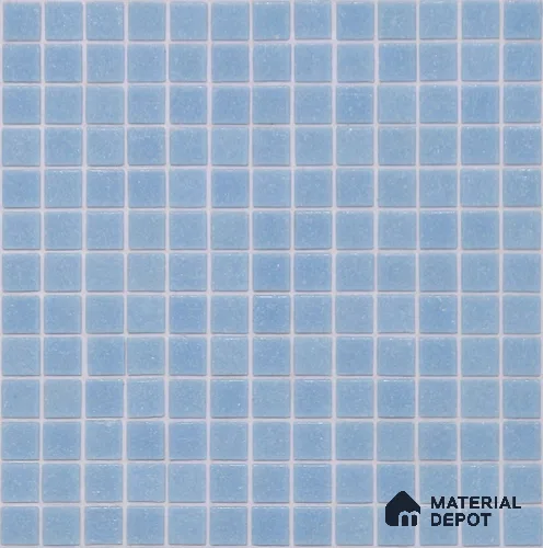Mosaic Floor & Wall Tile TL 10706 | 327 x 327 mm (Chip Size 20x20 mm) Glossy Finish Glass Tile - 4 mm | Suitable For Outdoor, Swimming Pool Area