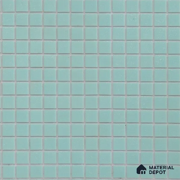 Mosaic Floor & Wall Tile TL 10708 B | 327 x 327 mm (Chip Size 20x20 mm) Glossy Finish Glass Tile - 4 mm | Suitable For Outdoor, Swimming Pool Area