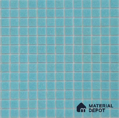 Mosaic Floor & Wall Tile TL 10708 E | 327 x 327 mm (Chip Size 20x20 mm) Glossy Finish Glass Tile - 4 mm | Suitable For Outdoor, Swimming Pool Area