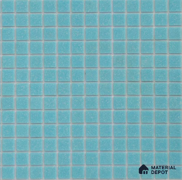Mosaic Floor & Wall Tile TL 10708 E | 327 x 327 mm (Chip Size 20x20 mm) Glossy Finish Glass Tile - 4 mm | Suitable For Outdoor, Swimming Pool Area