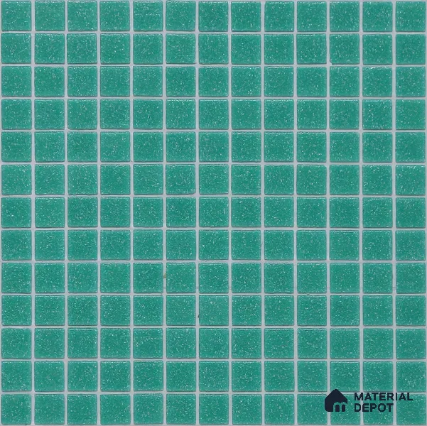 Mosaic Floor & Wall Tile TL 10708 F | 327 x 327 mm (Chip Size 20x20 mm) Glossy Finish Glass Tile - 4 mm | Suitable For Outdoor, Swimming Pool Area