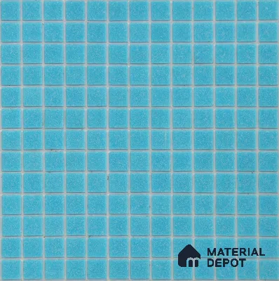 Mosaic Floor & Wall Tile TL 10708 H | 327 x 327 mm (Chip Size 20x20 mm) Glossy Finish Glass Tile - 4 mm | Suitable For Outdoor, Swimming Pool Area