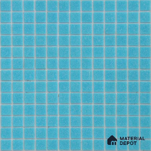Mosaic Floor & Wall Tile TL 10708 H | 327 x 327 mm (Chip Size 20x20 mm) Glossy Finish Glass Tile - 4 mm | Suitable For Outdoor, Swimming Pool Area