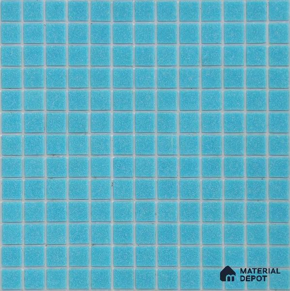 Mosaic Floor & Wall Tile TL 10708 H | 327 x 327 mm (Chip Size 20x20 mm) Glossy Finish Glass Tile - 4 mm | Suitable For Outdoor, Swimming Pool Area