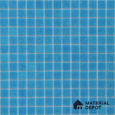 Mosaic Floor & Wall Tile TL 10708 K | 327 x 327 mm (Chip Size 20x20 mm) Glossy Finish Glass Tile - 4 mm | Suitable For Outdoor, Swimming Pool Area